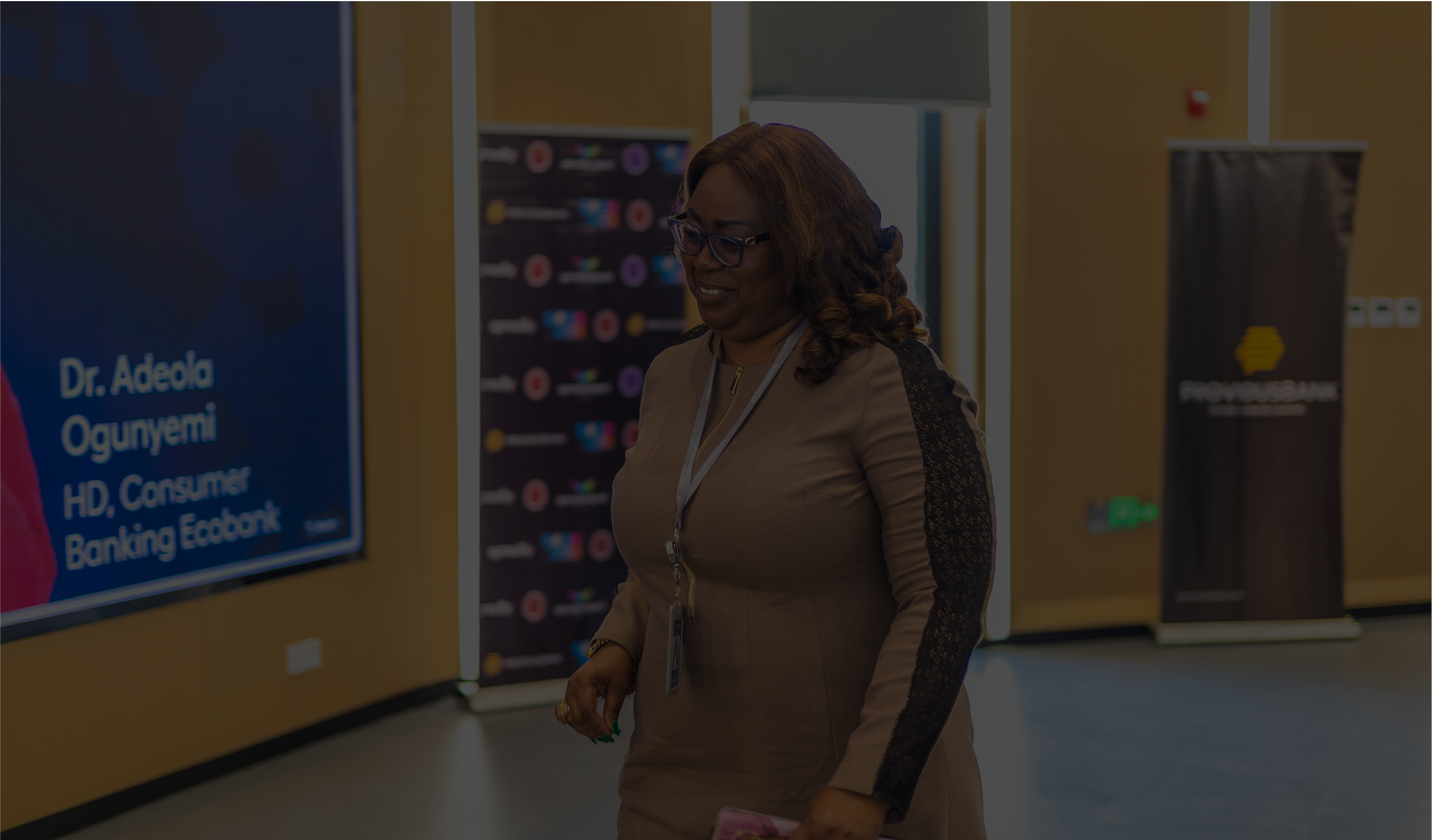 Portrait runner visual